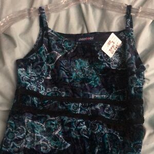 Limited Too Black Sleeveless Slip Dress